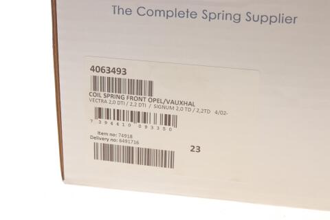 Пружина (передня) Opel Vectra C 2.0-2.2DTI 16V 02-06 (седан/шас.від 48045598)/(накл.з.ч/від 41048790) Пружина (передня) Opel Vectra C 2.0-2.2DTI 16V 02-06 (седан/шас.від 48045598)/(накл.з.ч/від 41048790)