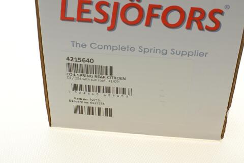 Пружина (задня) Citroen C4 1.2THP/1.6HDi/VTi 09-/DS4 1.6HDi/VTi 11-15 (накл.зад.ч) (з панор.дах)