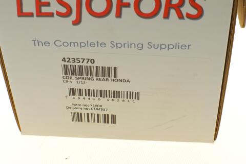 Пружина (задняя) Honda CR-V IV 1.6i-DTEC/2.0AWD/Flex/iVtec 12-(SUV) Пружина (задняя) Honda CR-V IV 1.6i-DTEC/2.0AWD/Flex/iVtec 12-(SUV)