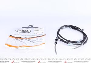 Трос ручника (задній) Daewoo Matiz 98- (L=2827/1237/1237mm)