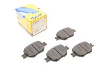 Колодки гальмівні (передні) Toyota Corolla 01-07/Matrix 02-04/Celica 99-05