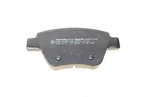 Колодки тормозные (задние) Audi A3/Skoda Octavia 03-13/SuperB/VW Caddy/Golf 07-15/Touran 03-15