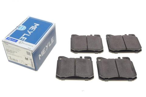 Колодки гальмівні (передні) MB S-class (W116/W123)/SL (R107) 71-85