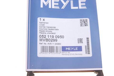 Ремінь генератора VW Golf/Jetta 1.6D/TD (11.9x950) Ремінь генератора VW Golf/Jetta 1.6D/TD (11.9x950)