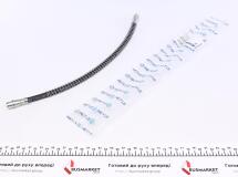 Шланг гальмівний (задній) VW Touareg 2.5-3.0TDI 02- (430mm)