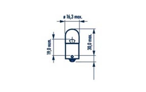 Автолампа R5W 24V 5W BA15s Standard (блистер/к-кт 2шт)