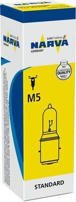 Автолампа M5 12V 35/35W BA20d Standard (Moto)