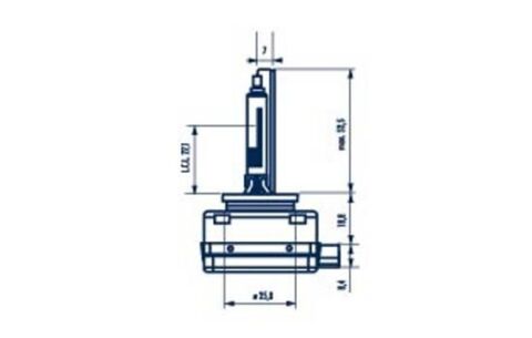 Автолампа D1R 85V 35W PK32d-3 Xenon