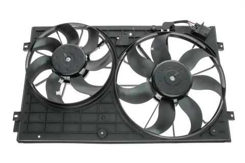 Вентилятори радіатора (електричні) VW Caddy 04-11 (дифузором)