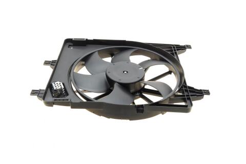 Вентилятор радіатора Renault Logan/Sandero 1.4/1.6 07- (з дифузором)