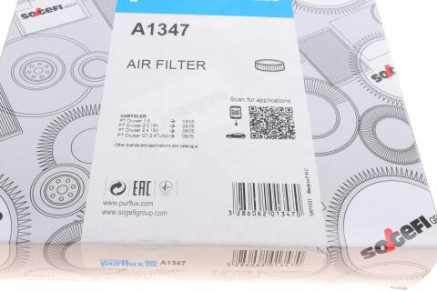 Фільтр повітряний Chrysler PT Cruiser1.6/2.0/2.4 00-10