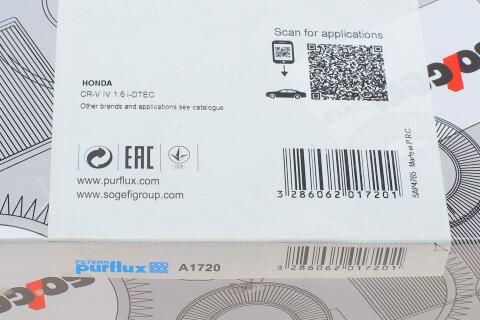 Фильтр воздушный Honda CR-V IV 1.6 i-DTEC 13-