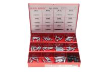 Комплект штуцерів прокачки гальм M6x1-M10x1/7x28.6-9x49 +заглушки (75 шт.)