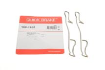 Планка супорта (заднього) прижимна (к-кт) MB Sprinter -06 (Ate)