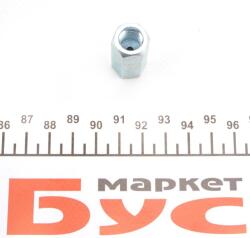 Соединитель тормозной трубки (3/8''x24/14x33.2/d=3.1) (мама/мама)