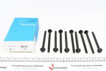 Болти головки (к-кт 10шт.) Opel Corsa B/C/D 1.0i 12V, 00-14 (A10XEP/X10XE/Z10XE)