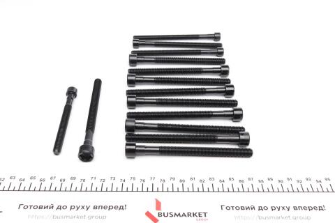 Болты головки (к-кт 14шт.) BMW X3 E83/X5 E70/130i/E81/330i E92 N52 3.0 04 -