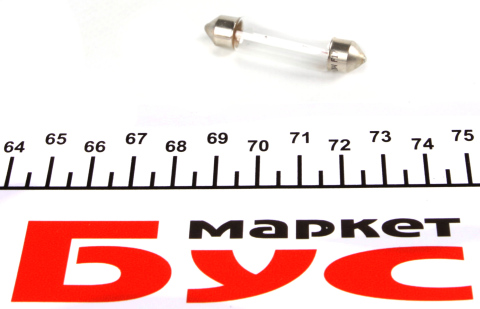 Автолампа C10W 12V 10W S8.5d (11x44mm) (1шт) Автолампа C10W 12V 10W S8.5d (11x44mm) (1шт)