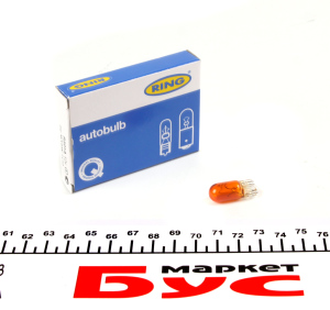 Автолампа WY5W 12V 5W W2.1x9.5d Standard (без цоколя, жовта) (1шт)