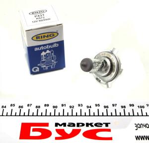 Автолампа H4 12V 60/55W P43t Ultra Xenon +60% (1шт)