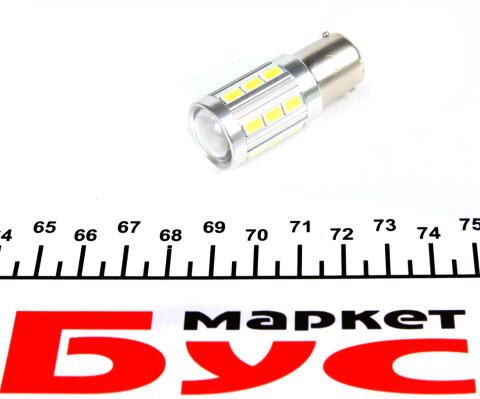 Автолампа P21W 24V 4W BA15s LED (6000K/530 lm/5x Long Life) (1шт) Автолампа P21W 24V 4W BA15s LED (6000K/530 lm/5x Long Life) (1шт)