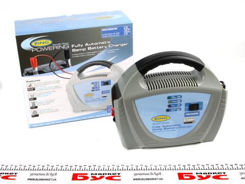 Зарядний пристрій (12v-8A) (функція швидкої зарядки/до 125Ah/до 2.5l/ індикатори/ергономічний дизайн) Зарядний пристрій (12v-8A) (функція швидкої зарядки/до 125Ah/до 2.5l/ індикатори/ергономічний дизайн)