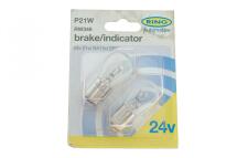 Автолампа P21W 24V 21W BA15d (SBC) Standard (блістер/2шт.)