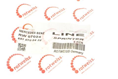 Шланг зливний MB Sprinter (906)/Vito (W639) 06- (OM651) Шланг зливний MB Sprinter (906)/Vito (W639) 06- (OM651)