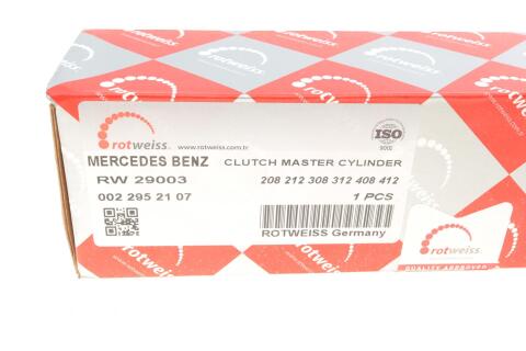 Циліндр зчеплення (робочий) MB Sprinter/VW LT 96- (0022952107)