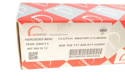 Циліндр зчеплення (головний) DB 609 (d=19.05mm) (6672900212)