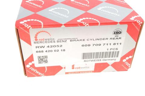 Циліндр гальмівний (задній) MB 609/709 (6684200218)