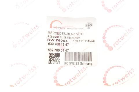 Ролик дверей (бічних/верхній) MB Vito (W639) 03- (6397601347) Ролик дверей (бічних/верхній) MB Vito (W639) 03- (6397601347)