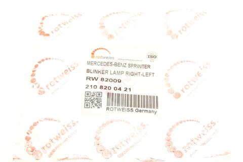 Повторювач повороту на крило MB Sprinter/Vito 96- (2108200921) Повторювач повороту на крило MB Sprinter/Vito 96- (2108200921)