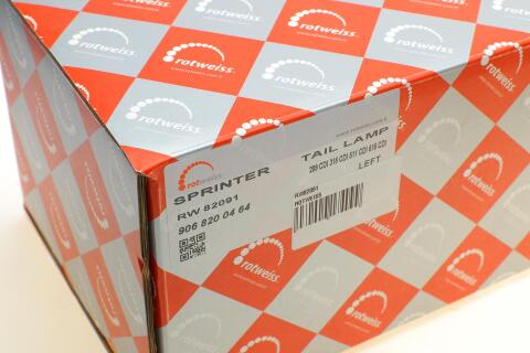 Фонарь задний MB Sprinter (906) (L) (бортовая платформа)