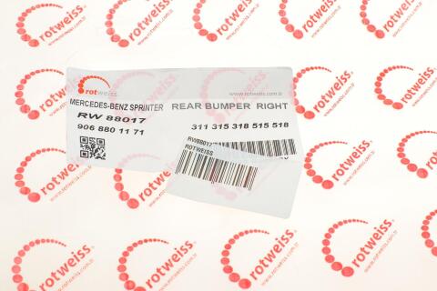 Угол бампера (заднего) MB Sprinter 06-(R)