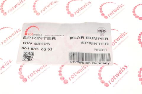 Угол бампера (заднего) MB 208-410(R)