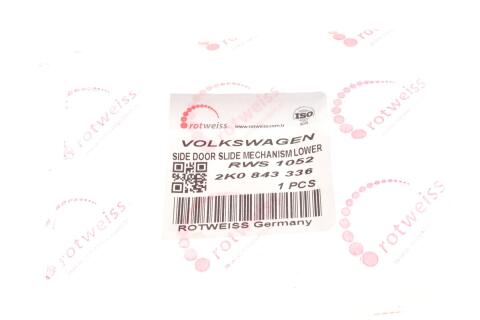 Ролик дверей (бічних/средний) VW Caddy 03- (R) (2K0843336) Ролик дверей (бічних/средний) VW Caddy 03- (R) (2K0843336)