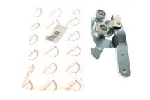 Ролик дверей (бічних/нижній) Fiat Ducato/Peugeot Boxer 02-06 (з кронштейном) (1352231080)