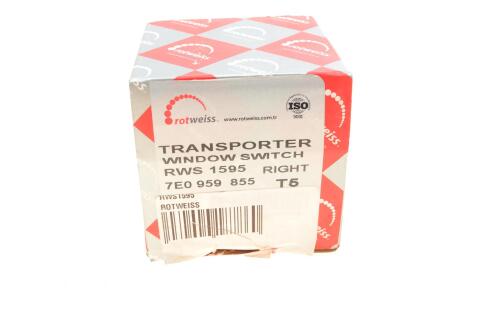 Кнопка склопідіймача (R) VW T5 03-