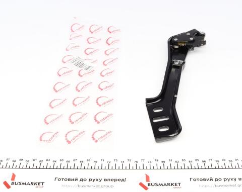 Ролик дверей (бічних/нижній) Ford Transit Custom 12- (R) (з кронштейном)