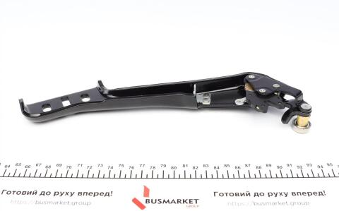 Ролик дверей (бічних/нижній) Ford Transit Custom 12- (R) (з кронштейном)