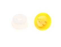 Кліпса кріплення обшивки дверей Renault (жовта)