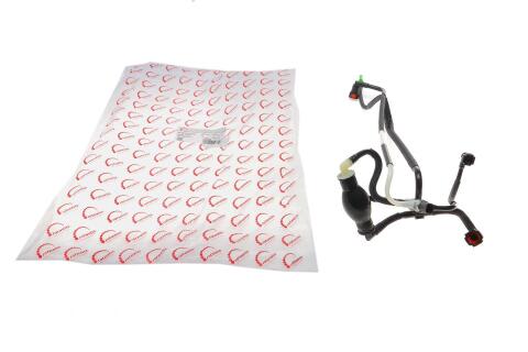 Трубка паливна (+груша) Citroen С1/Peugeot 107 1,4 HDi 05-14 (металевий тип)