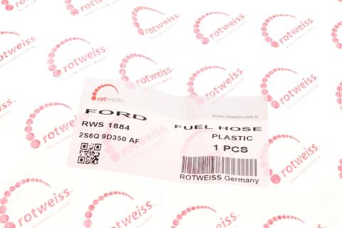 Трубка паливна (+груша) Citroen С1/Peugeot 107 1,4 HDi 05-14 (тип пластик)