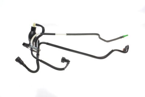 Трубка паливна (+груша) Citroen С1/Peugeot 107 1,4 HDi 05-14 (металевий тип)