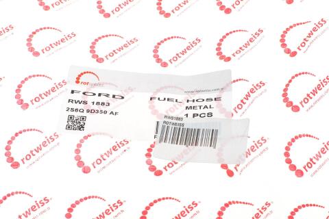 Трубка паливна (+груша) Citroen С1/Peugeot 107 1,4 HDi 05-14 (металевий тип)