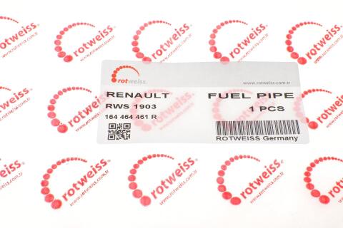 Трубка паливна Renault Clio/Captur 1.5 dCi 13-19 Трубка паливна Renault Clio/Captur 1.5 dCi 13-19