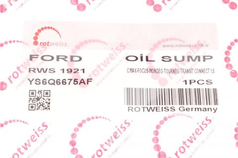 Маслоприймач (піддон) Ford Transit Connect 1.8 TDCi 02-13 Маслоприймач (піддон) Ford Transit Connect 1.8 TDCi 02-13