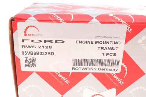Подушка двигателя (L) Ford Transit 2.5D/TD 94- Подушка двигателя (L) Ford Transit 2.5D/TD 94-