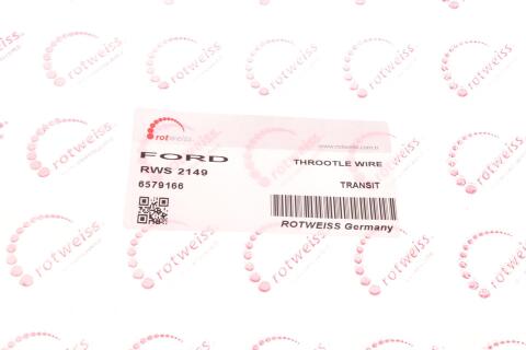 Трос газу Ford Transit 2.5D/TD 86-00 Трос газу Ford Transit 2.5D/TD 86-00